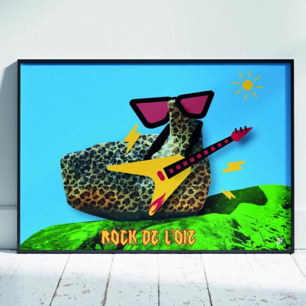 Affiche Tarn Sidobre le Roc de l'Oie