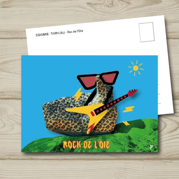 Carte Tarn Sidobre le Roc de l'Oie