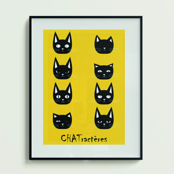 Affiche Chat
