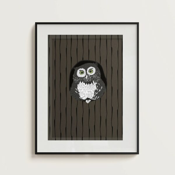 Affiche hibou