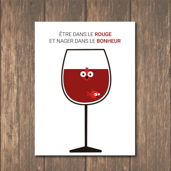 Carte vin rouge